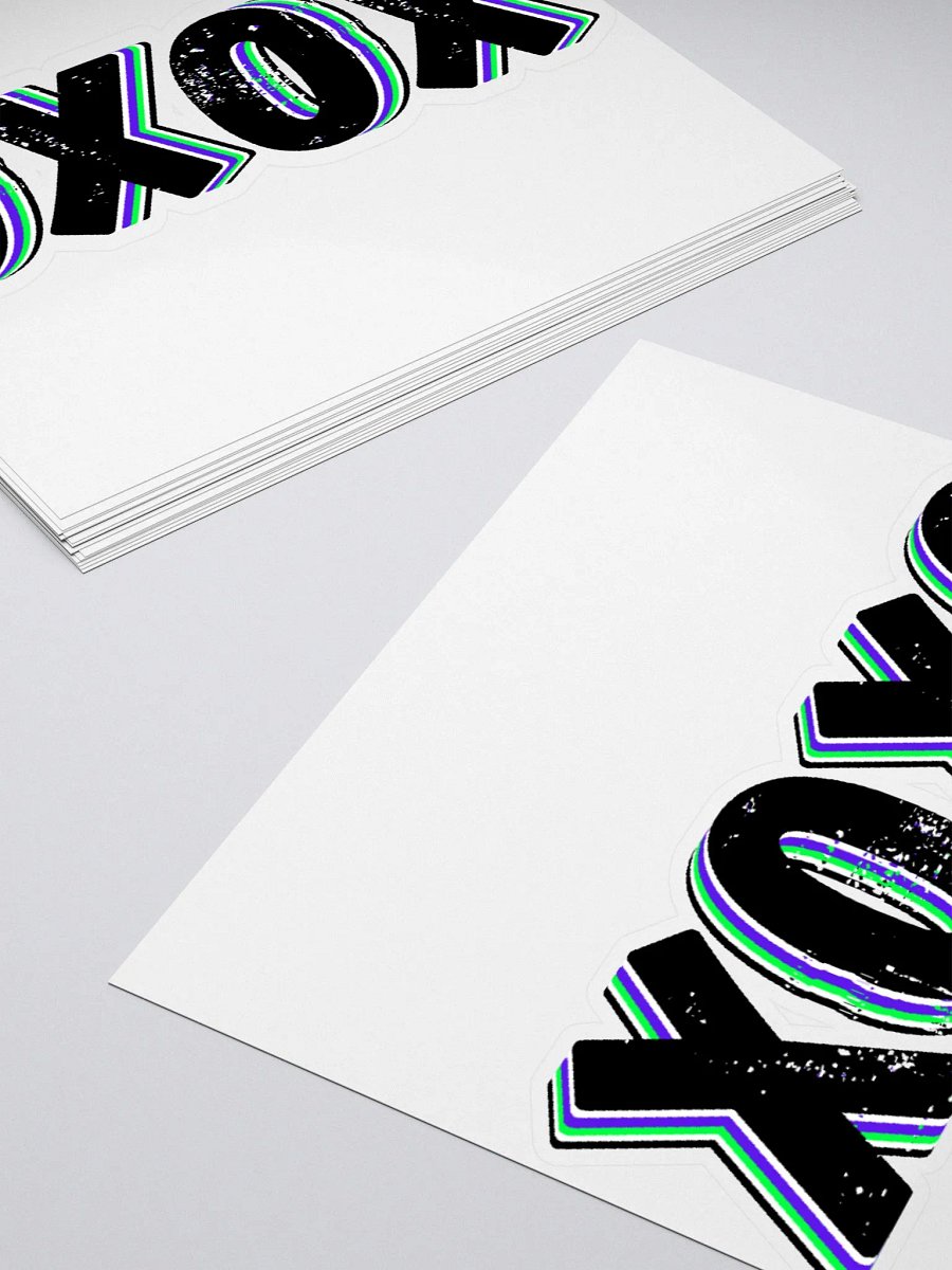 XOXO Sticker - Black product image (4)