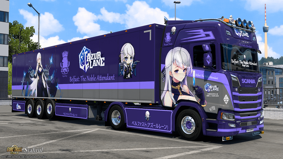 [ETS2] HMS Belfast (The Noble Attendant) - Azur Lane [Combo Skin] product image (1)