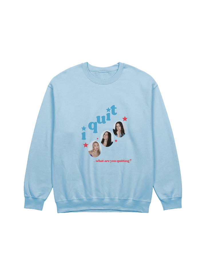 WHAT ARE YOU QUITTING? sweatshirt product image (1)