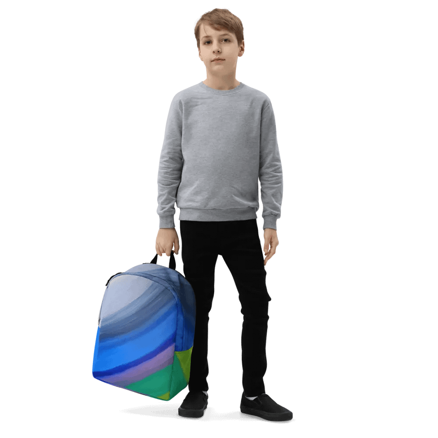 Sunrise Strokes All-Over Backpack product image (5)