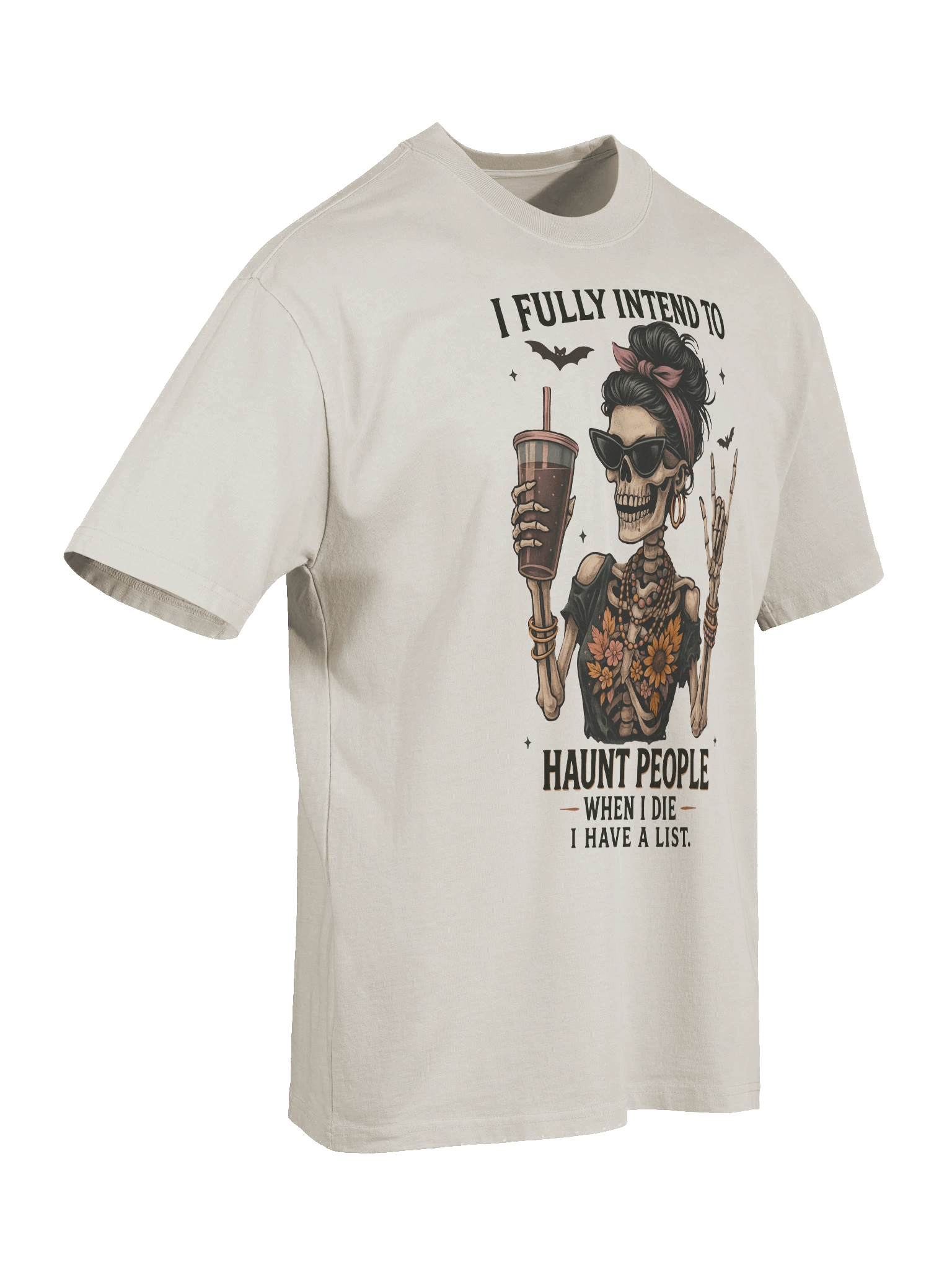 The Haunt List Oversized Tee product image (10)