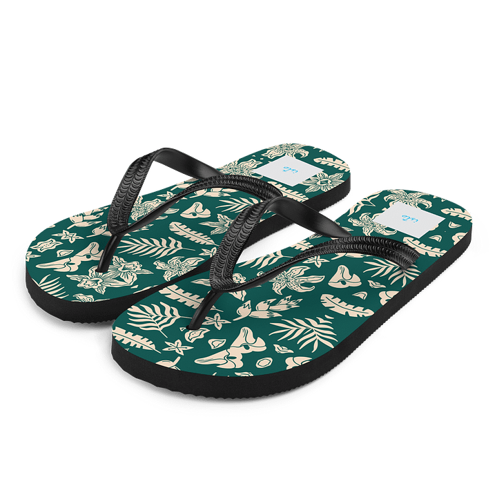 Tropical Breeze Leaf Flip-Flops product image (1)