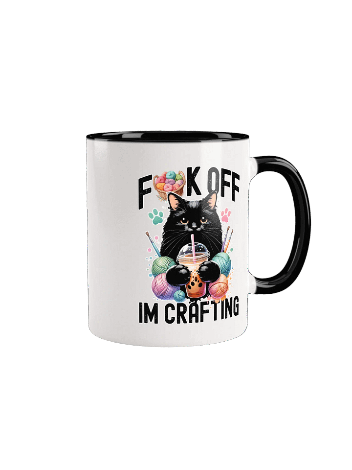 F-ck Off I'm Crafting Colored Mug product image (2)