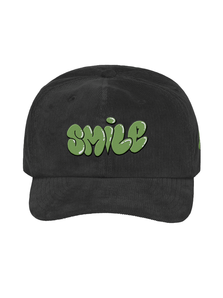 Dill's Smile Line Embroidered Corduroy Dill Pickle Cap product image (2)