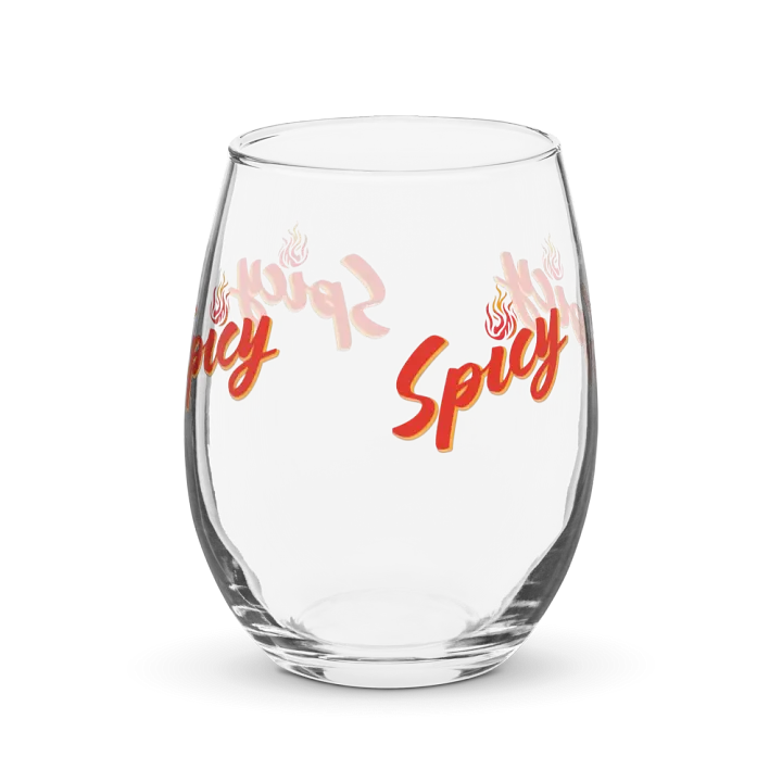 Spicy Dodgeball Club Stemless Wine Glass product image (2)