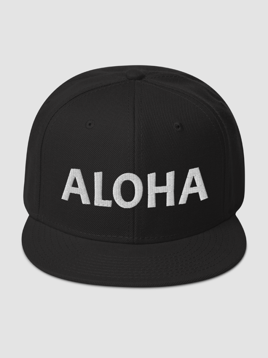 Aloha Snapback Baseball Cap product image (2)