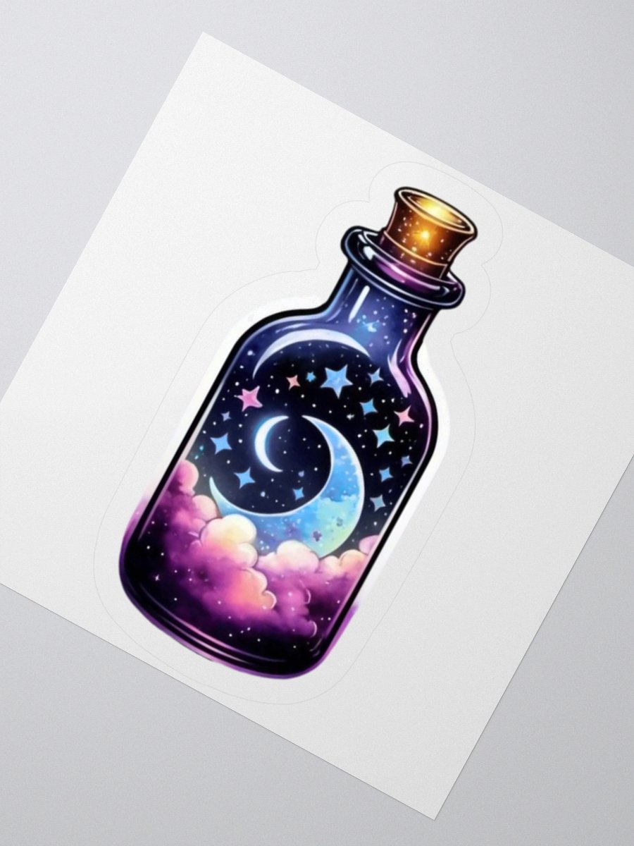Moonlight Elixir Celestial Bottle Sticker product image (5)