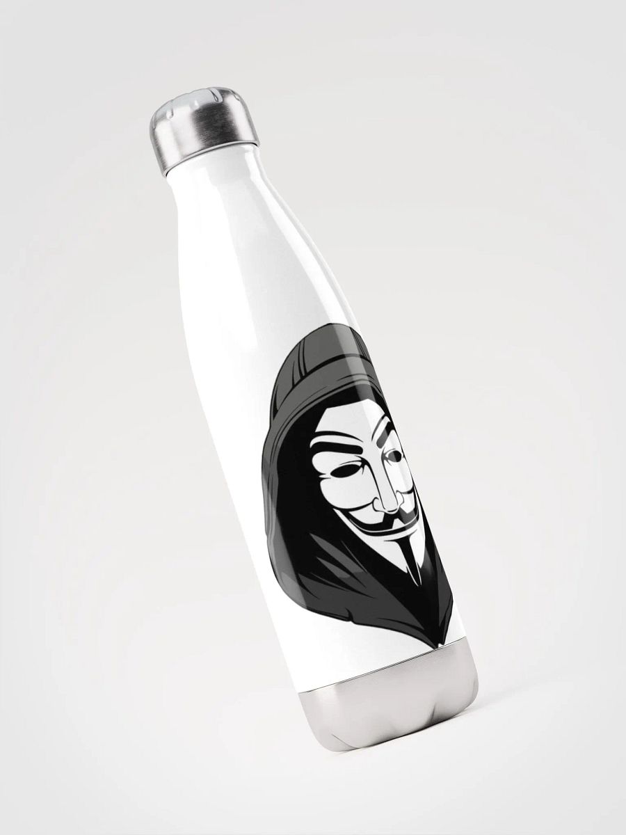Guy Fawkes Mask Water bottle product image (5)