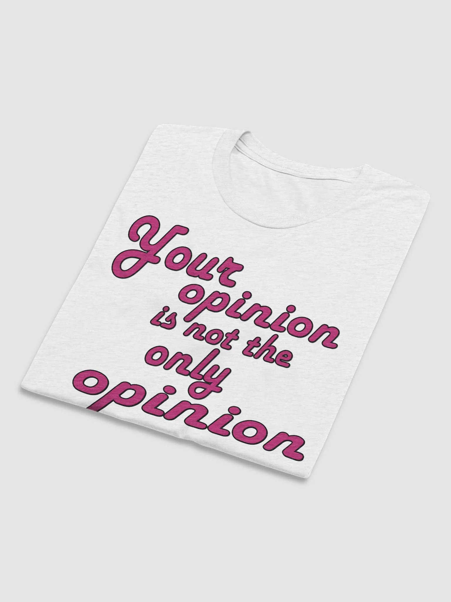 Your Opinion... Bella+Canvas Triblend Short Sleeve T-Shirt product image (3)