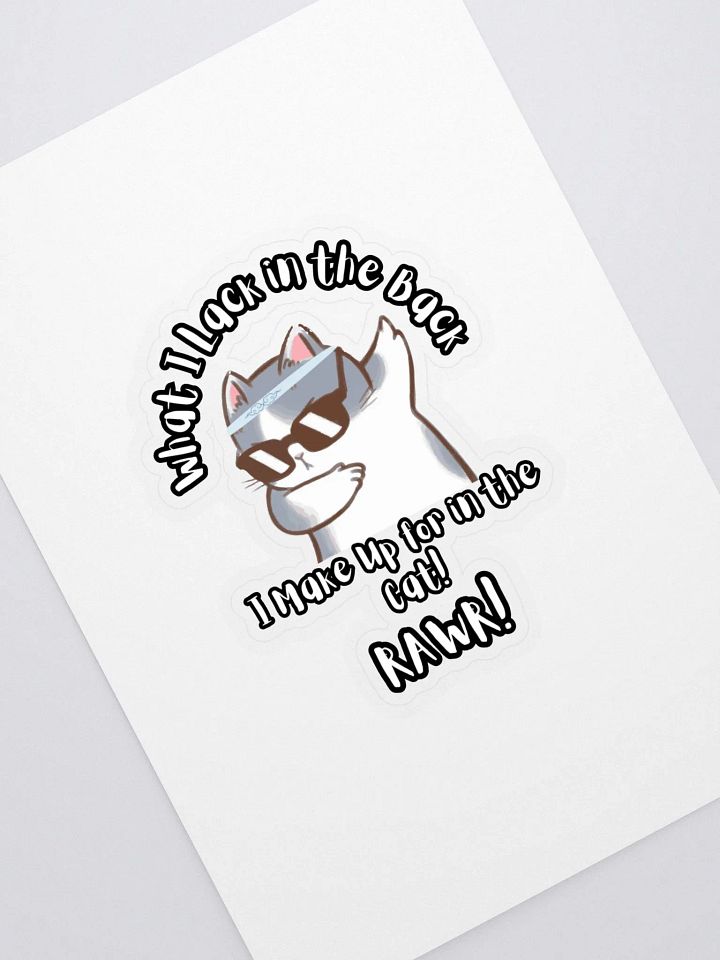 Lack in the Back Sticker product image (2)