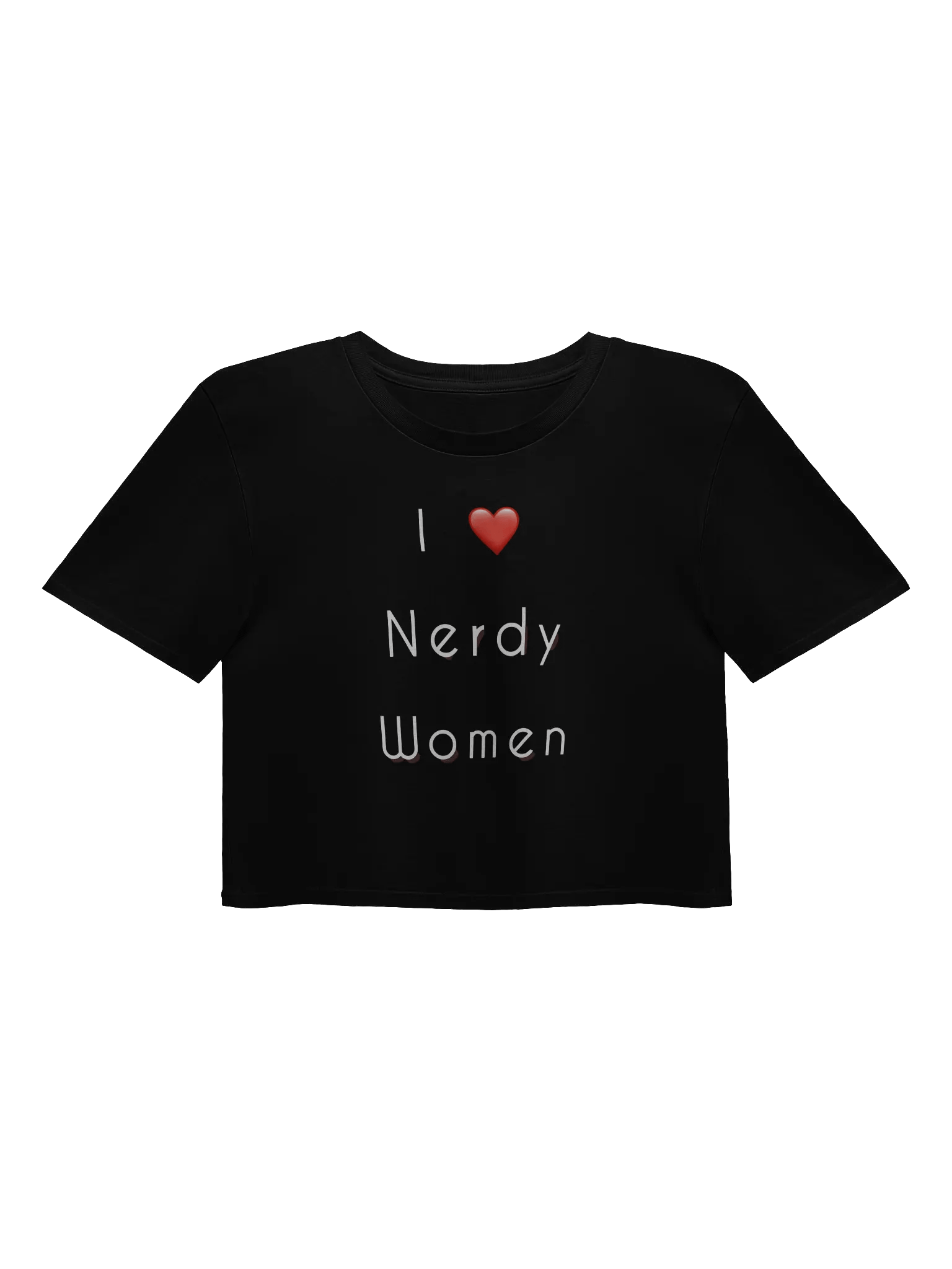 Nerdy Women Croptop product image (1)
