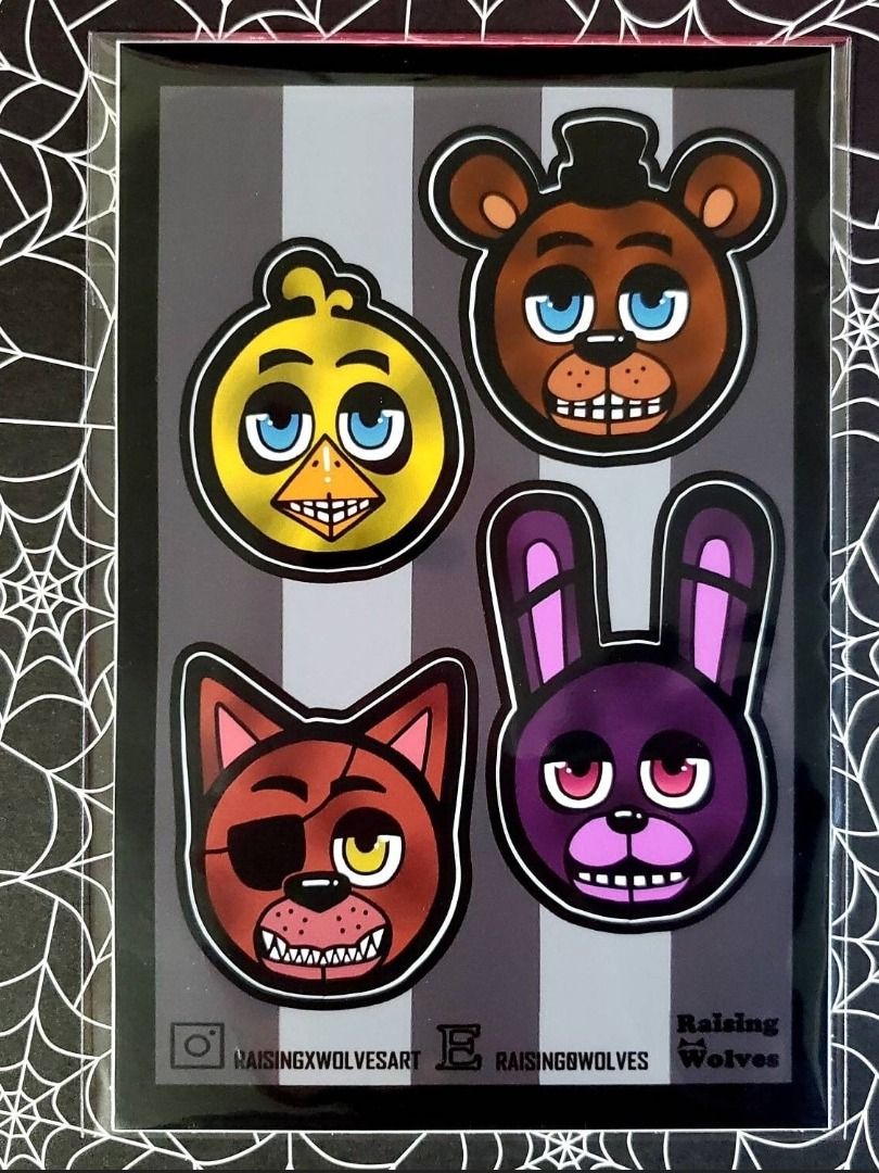 FNAF Sticker Sheet product image (1)