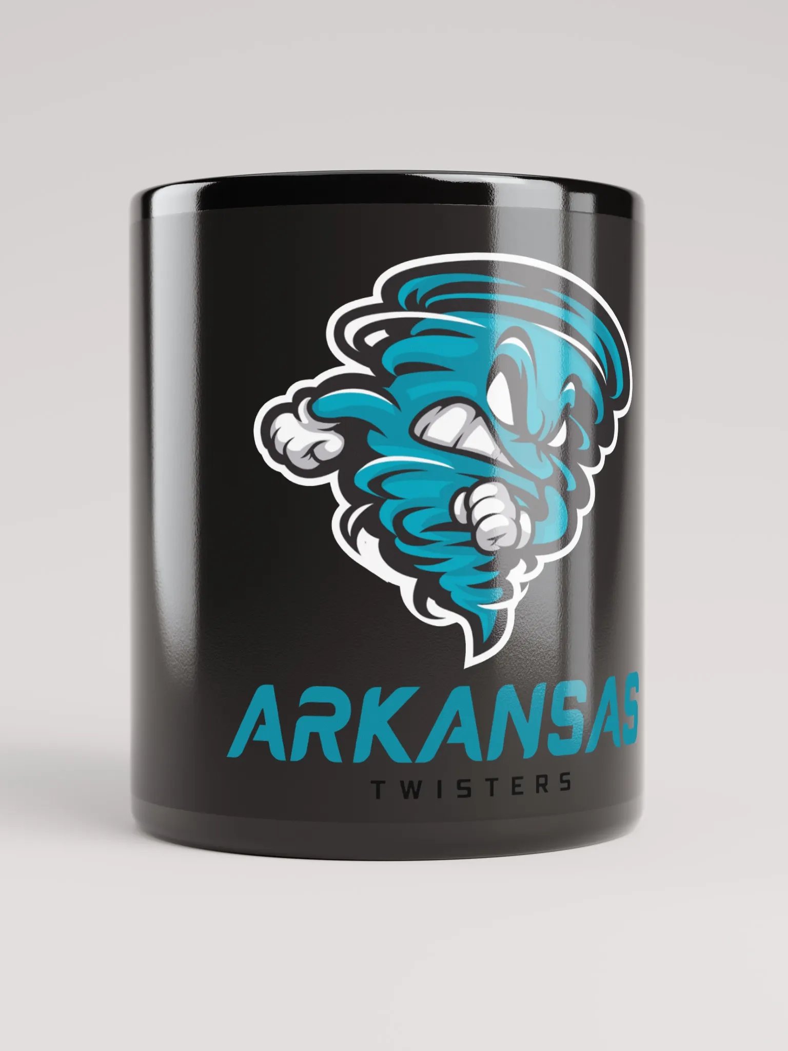 Arkansas Twisters Black Mug product image (1)