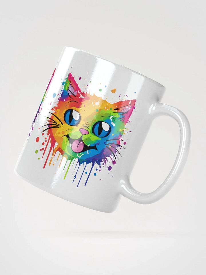 Splat Cat Rainbow Mug product image (1)