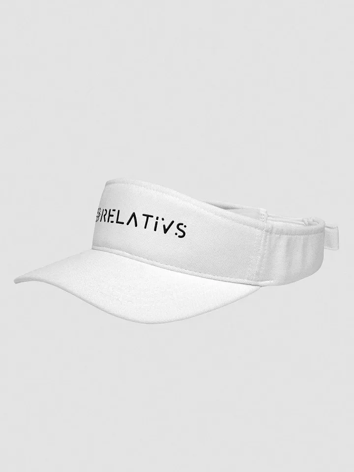 RelativRyan Visor Hat (White) product image (2)