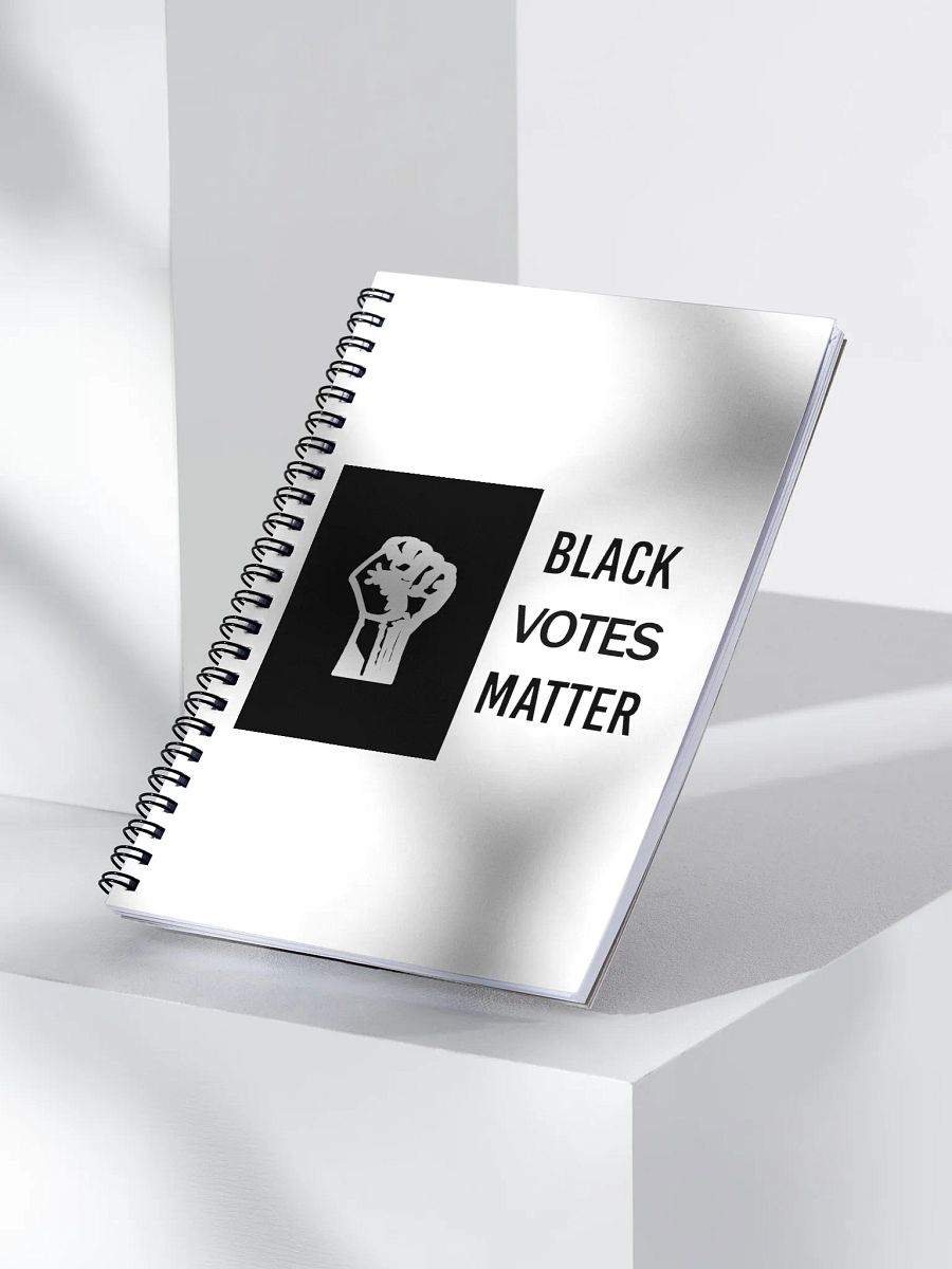 Black Votes Matter Spiral Notebook product image (3)