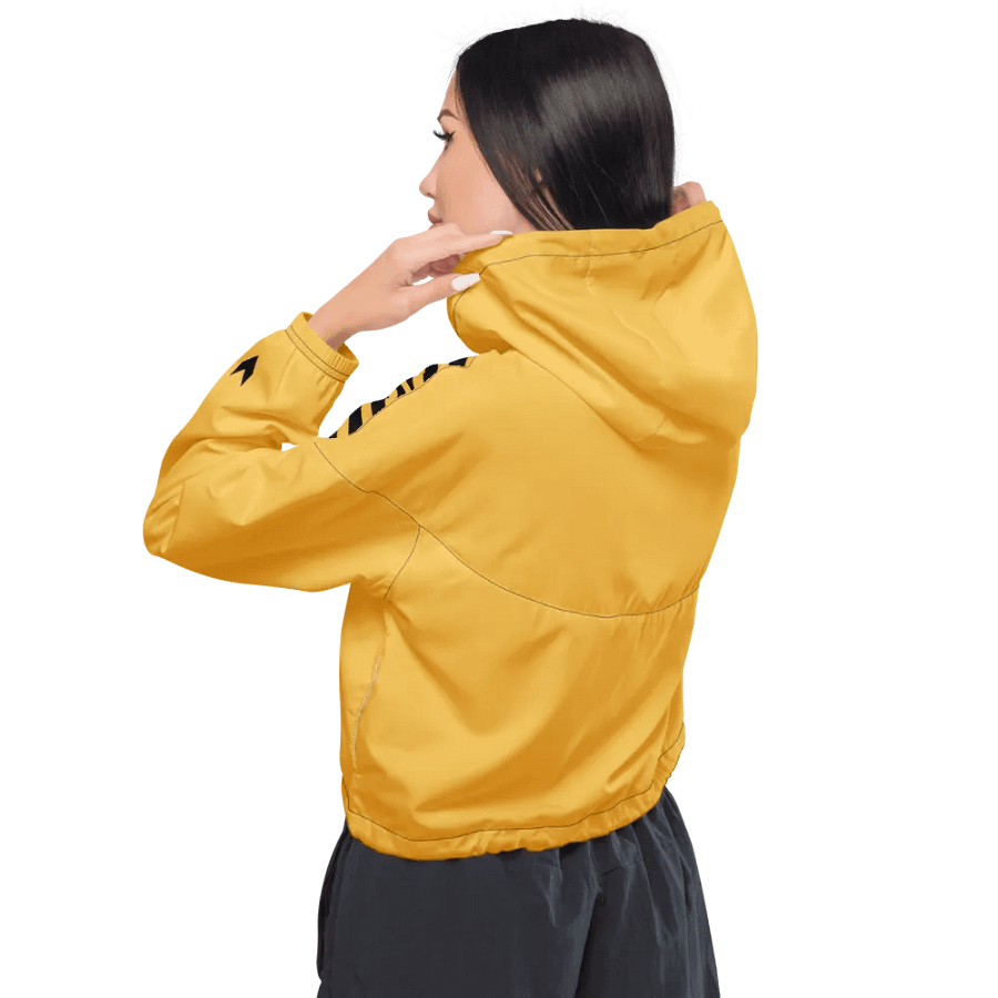 Radioactive Rebel Crop Hoodie Windbreaker product image (3)