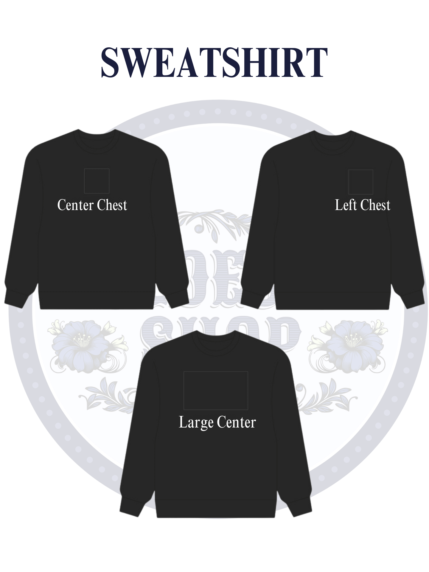 YOUR SIBERIAN HUSKY! / SWEATSHIRT WITH PERSONALIZED NAME / EMBROIDERED product image (6)