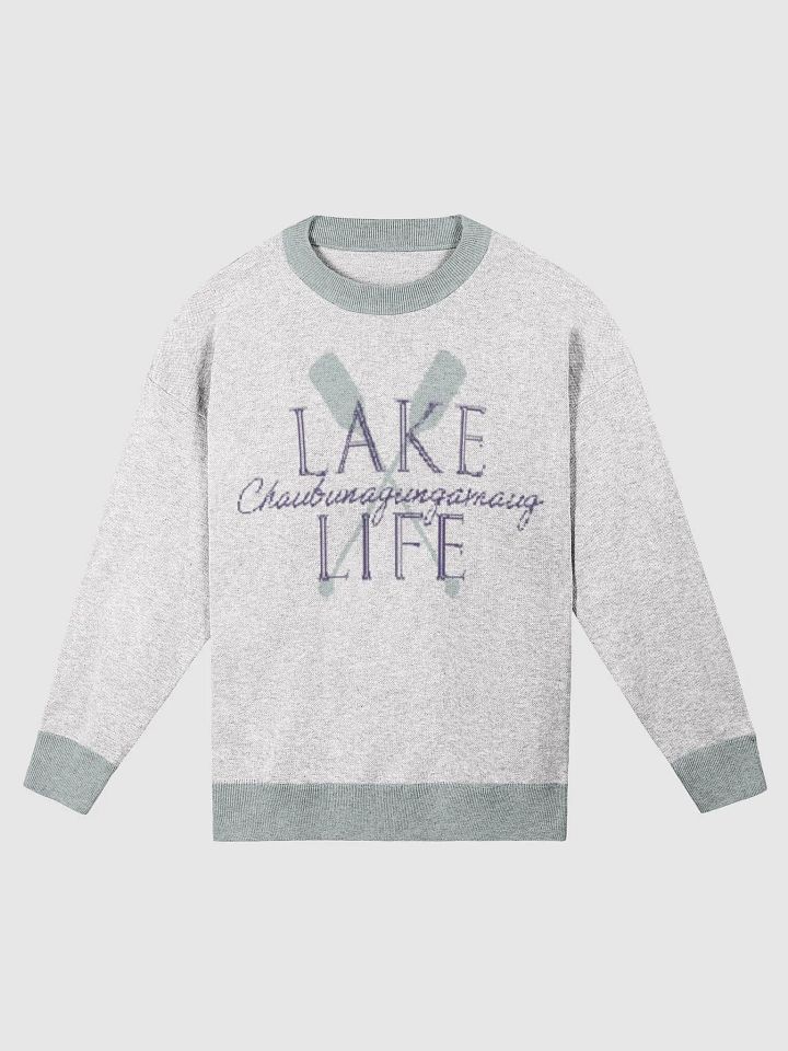 Lakeside Serenity Relaxed Knit Sweater product image (3)