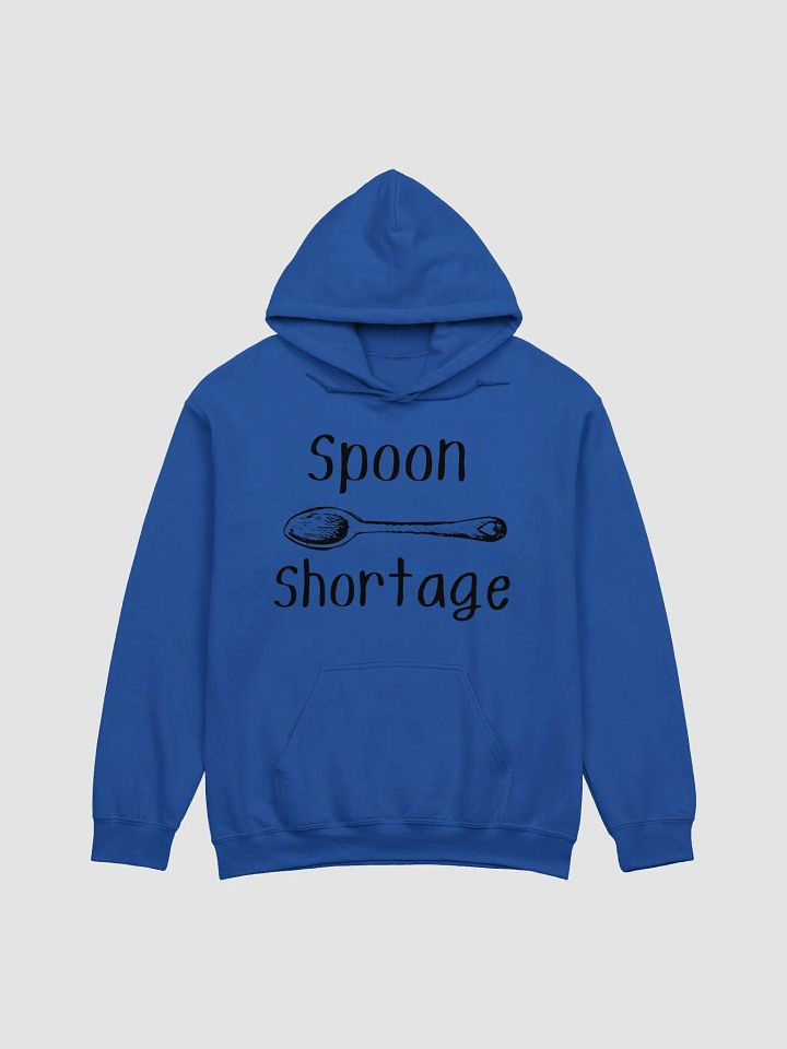 Spoon Shortage Hoodie- Black Print product image (1)