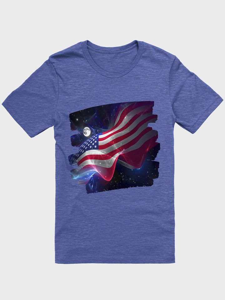 Flying High American Flag Supersoft T-Shirt product image (1)