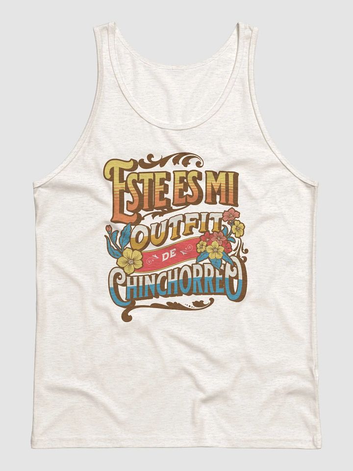 Este Es Mi Outfit de Chinchorreo Tank Top Unisex product image (1)