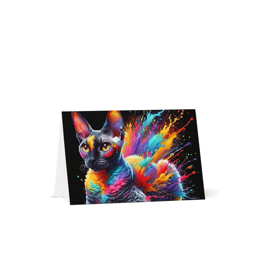 Greeting Card: Cornish Rex product image (19)