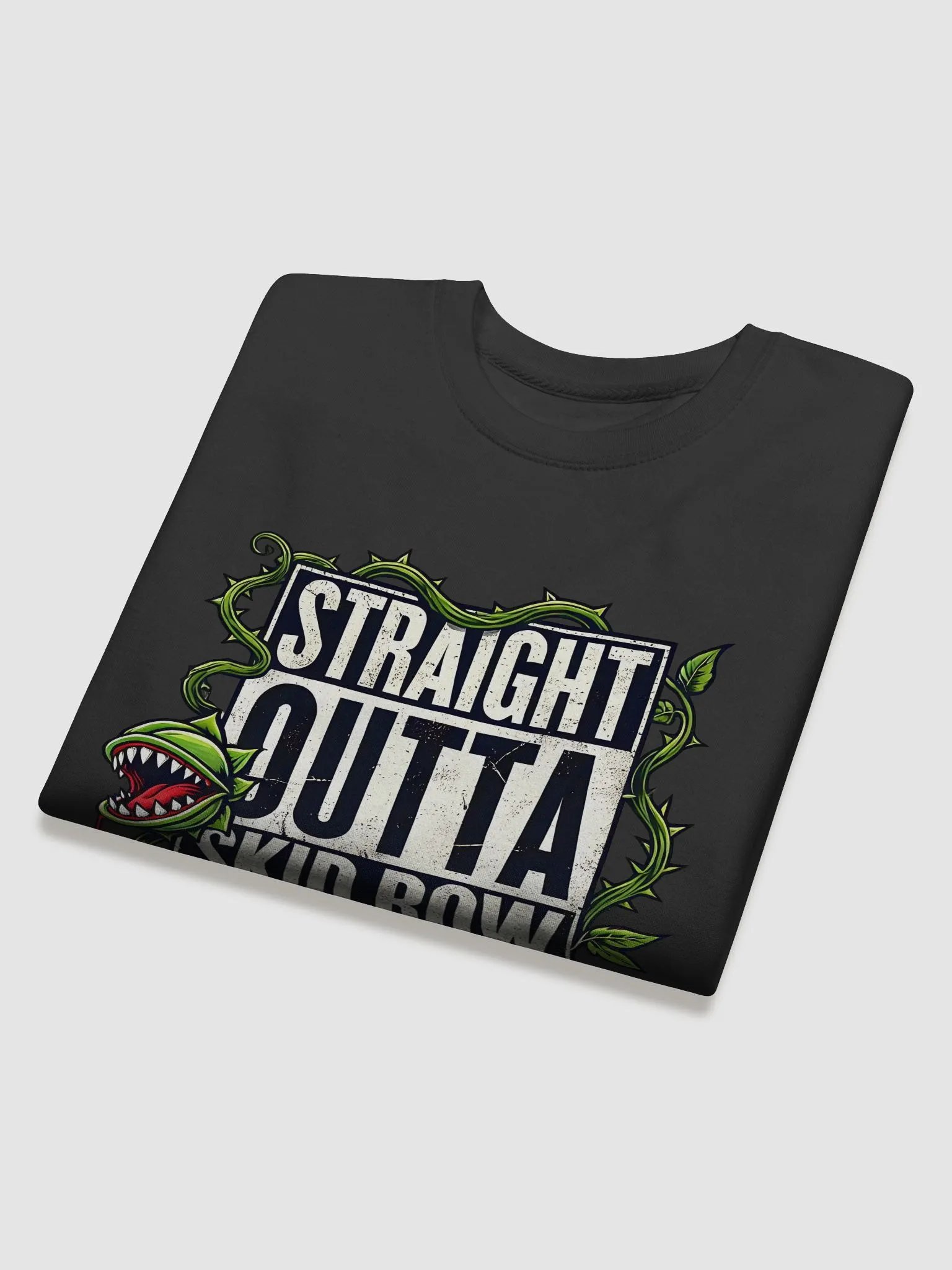 Straight Outta Skid Row Little Shop of Horrors Sweatshirt – Premium Fleece Crewneck product image (4)