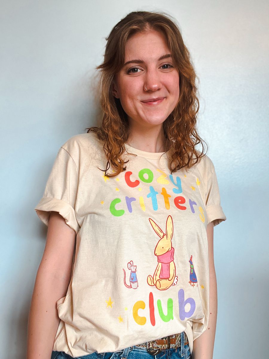 cozy critters club t-shirt product image (4)