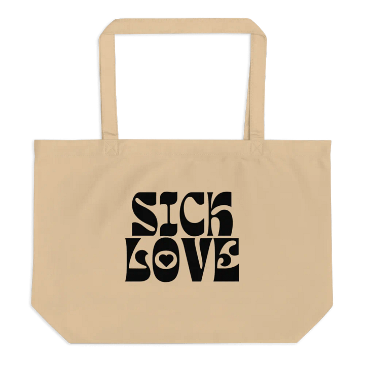 Sick Love Organic Tote product image (1)