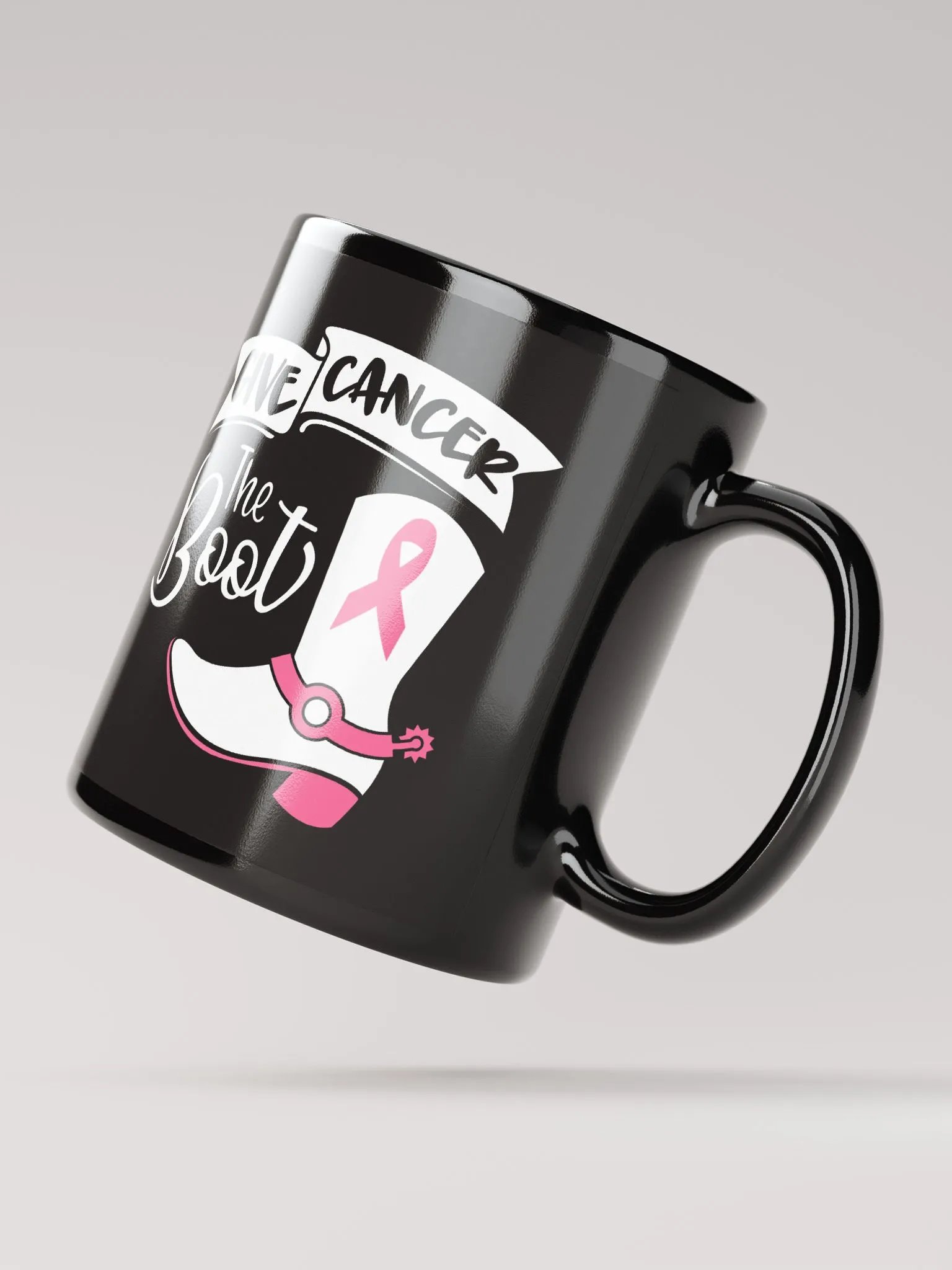 Give Cancer The Boot Mug product image (3)