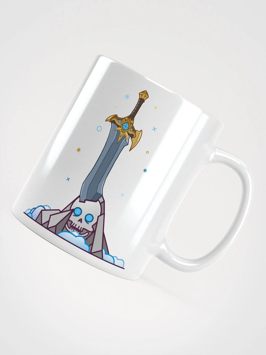 Sword in the Skull - Quel'Serrar Variation - White Glossy Mug product image (4)