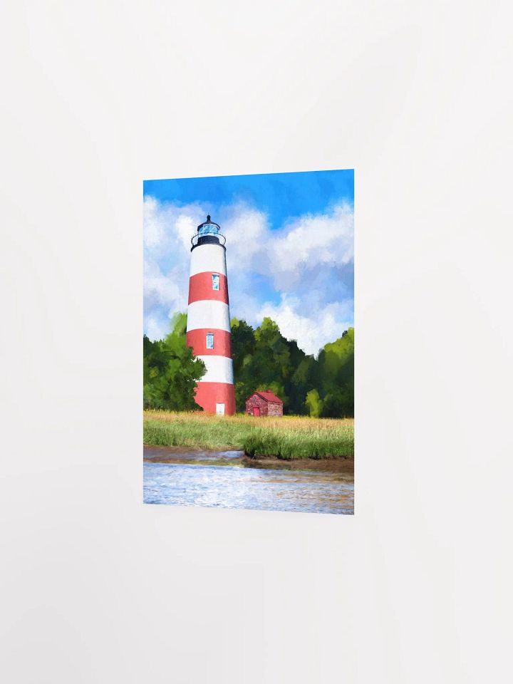 Sapelo Island Lighthouse – Georgia Coast Matte Poster product image (15)
