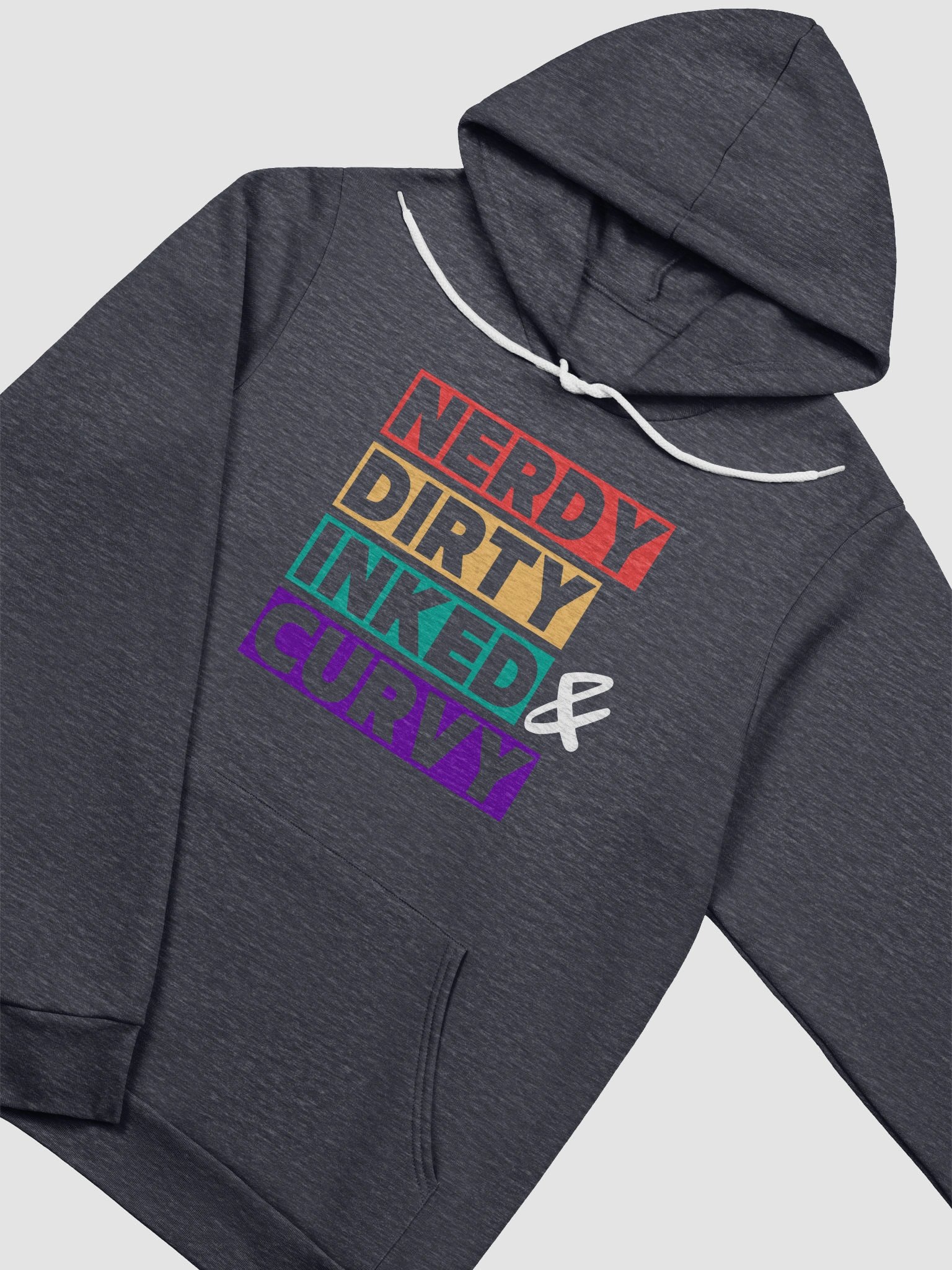 Supersoft Hoodie Unisex - Nerdy, Dirty Inked and Curvy product image (3)