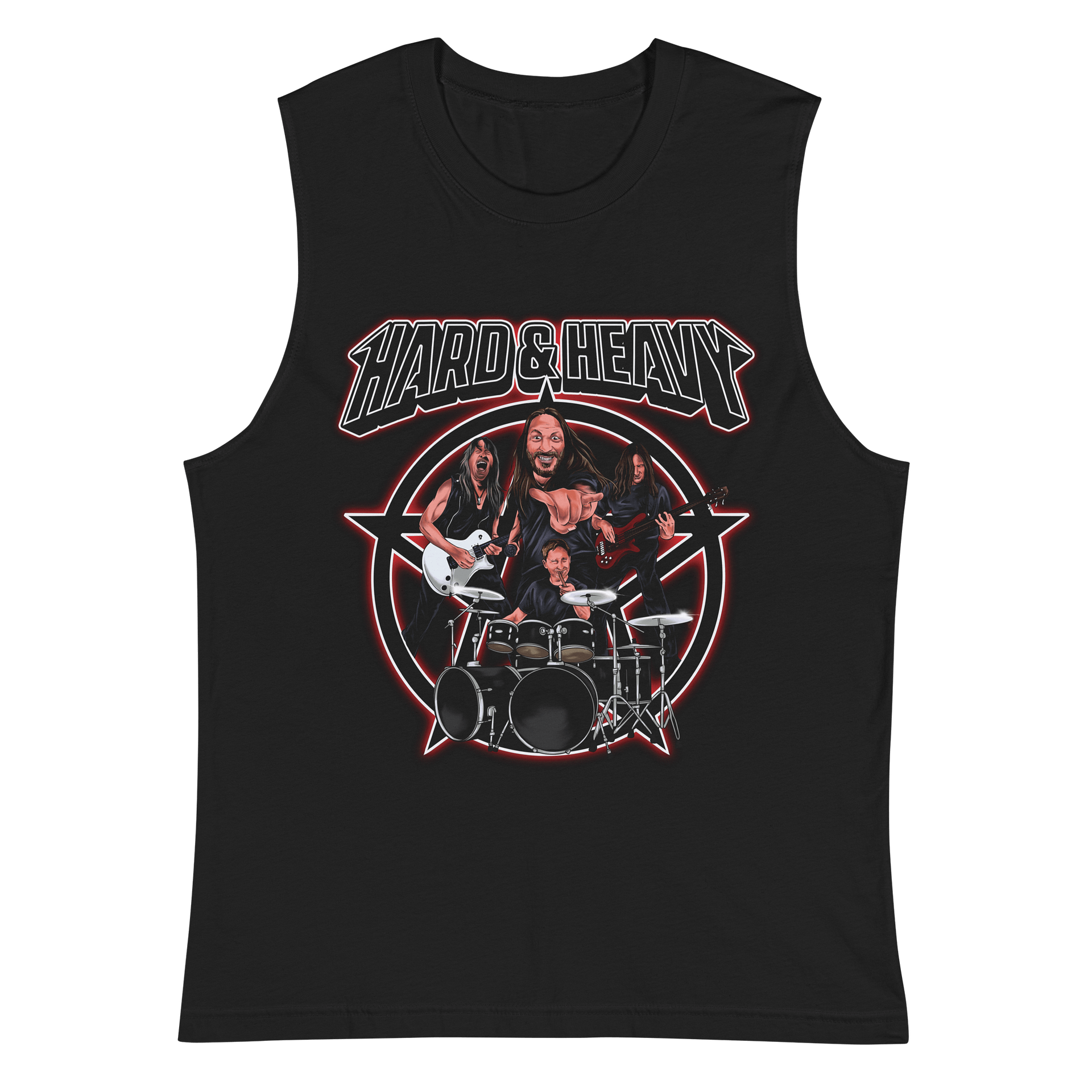Hard & Heavy Rockers Unite Muscle Tank product image (3)