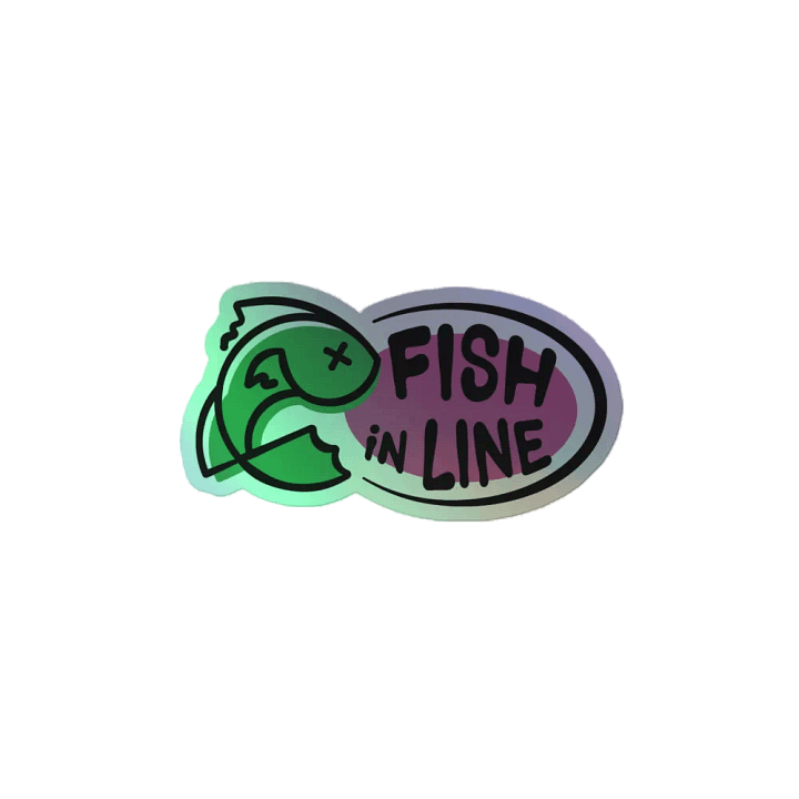 HOLO FISH STICKER product image (2)