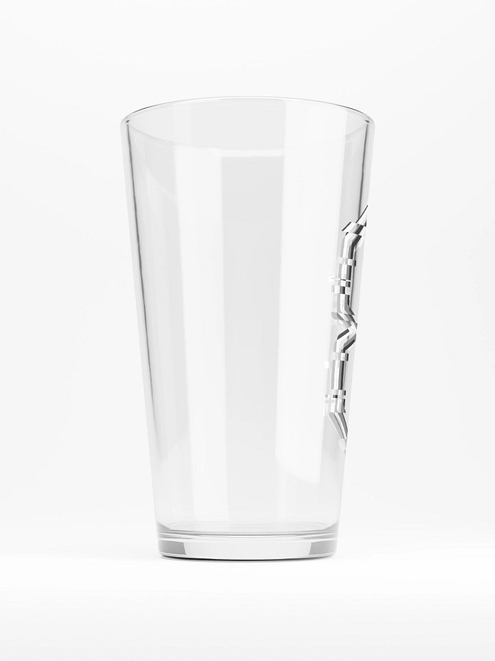 Monochrome Glitch Era Pint Glass product image (2)