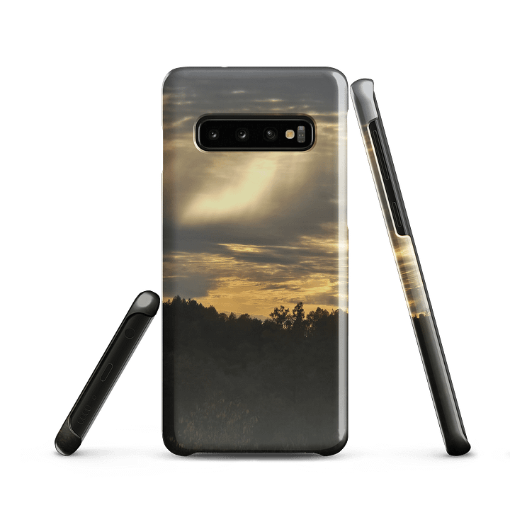 Golden Glow Snap Samsung Case product image (2)