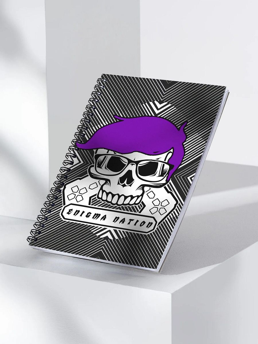 Enigma Nation Spiral Notebook product image (3)