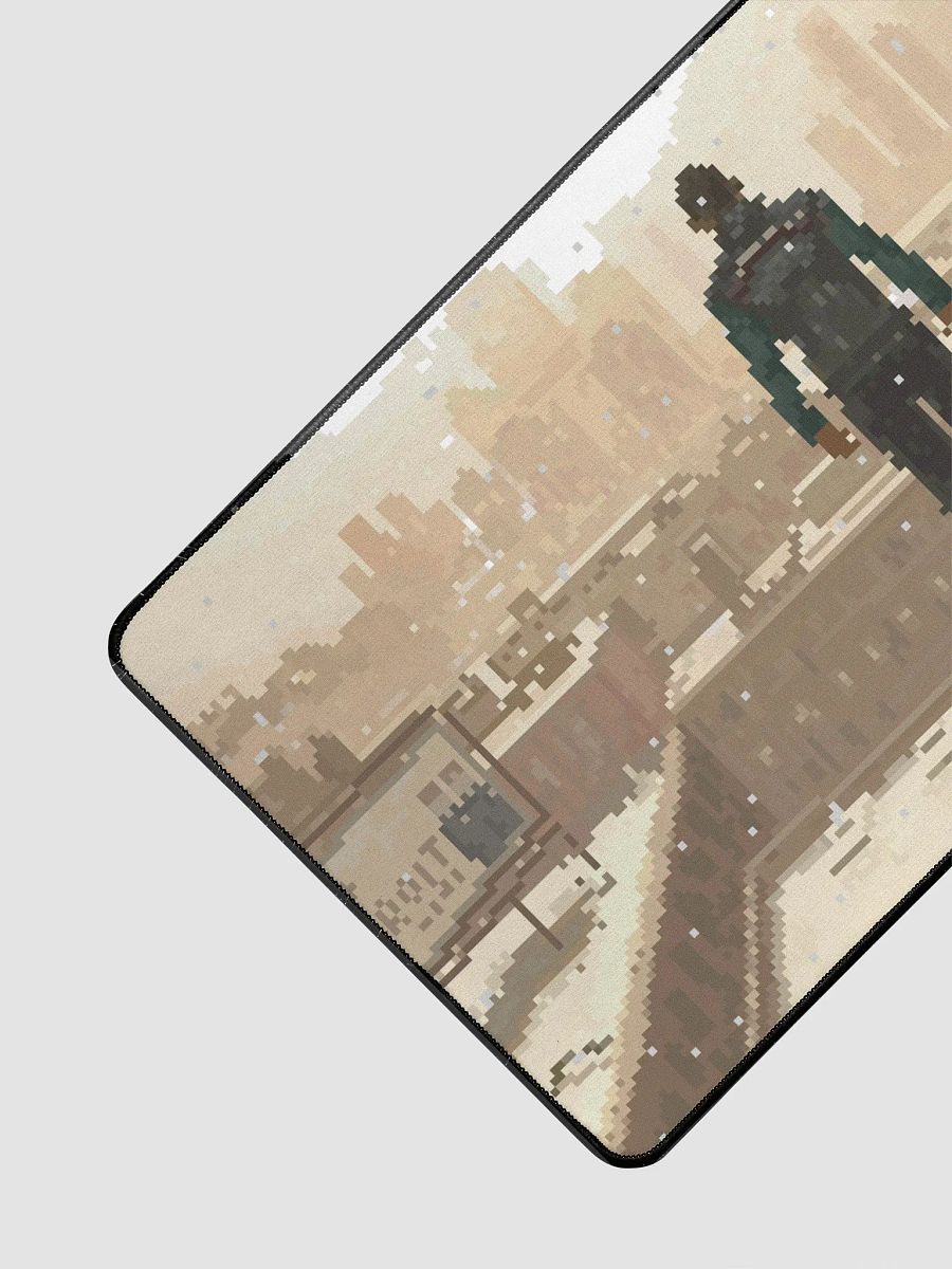"Markus Standing Above Detroit" Desk Mat product image (3)