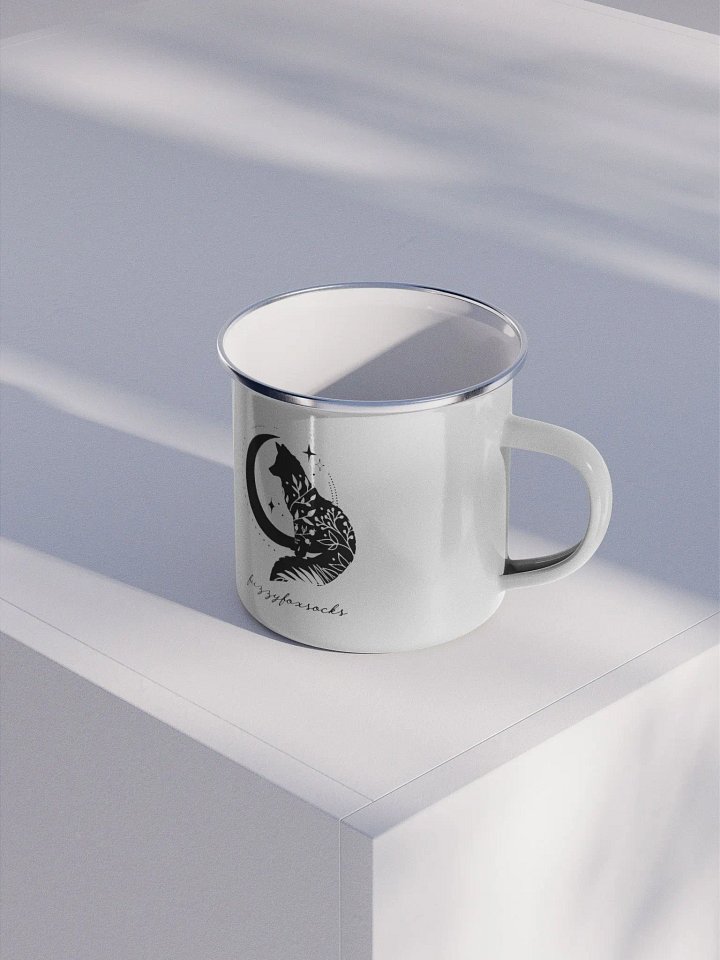 moon fox V1 - enamel mug product image (2)