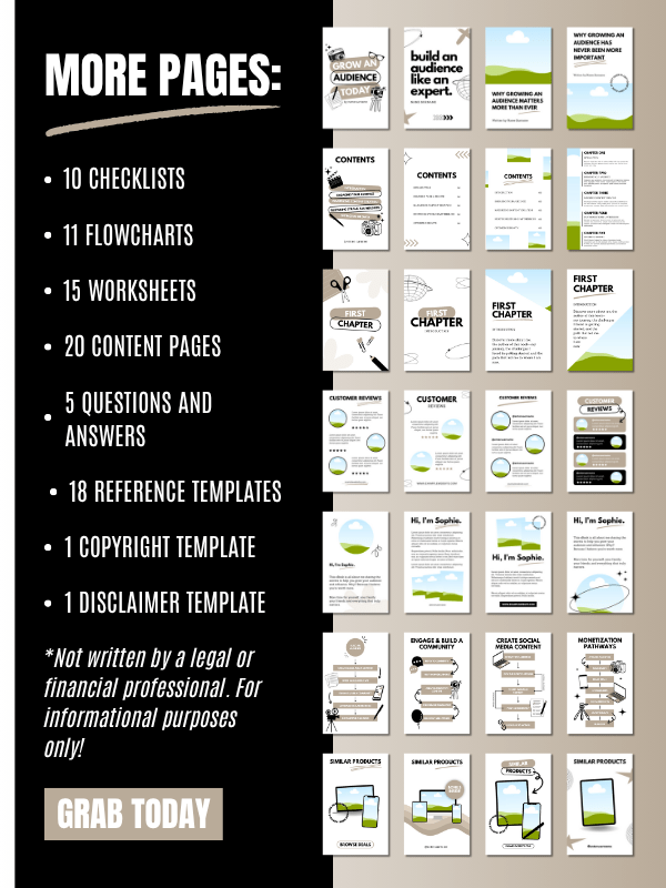 MRR/PLR Editable eBook Template in Canva product image (5)