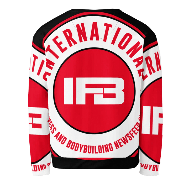 IFBNewsfeed.Org's All-Over Print Recycled Unisex Sweatshirt product image (2)