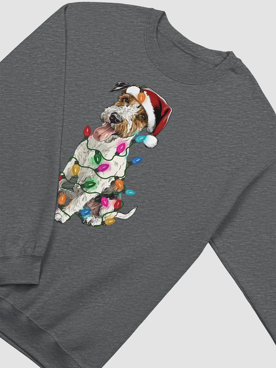 Funny Wire Fox Terrier(Tricolor) Christmas Sweatshirt product image (4)