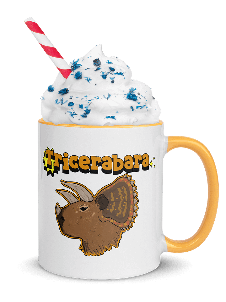 Tricerabara ceramic color mug product image (1)