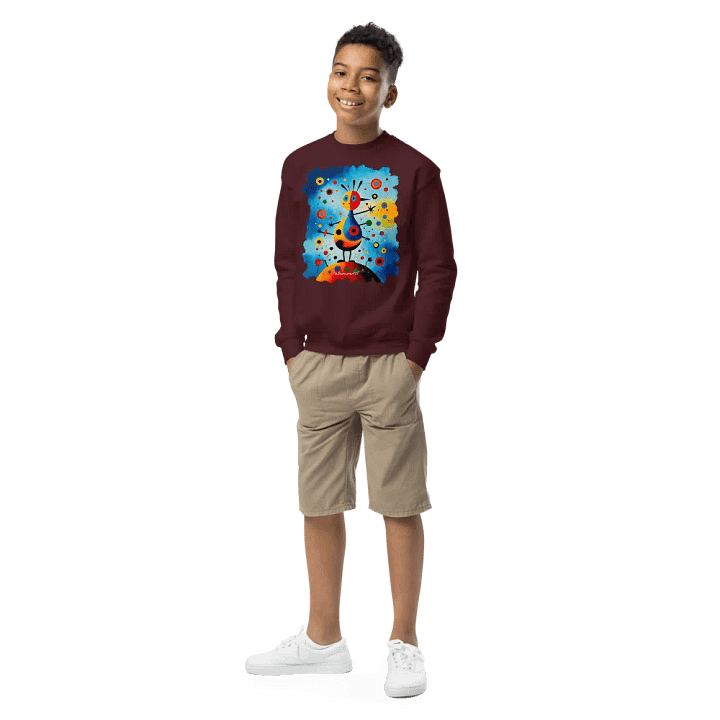 Gildan Youth Crew Neck Sweatshirt product image (3)