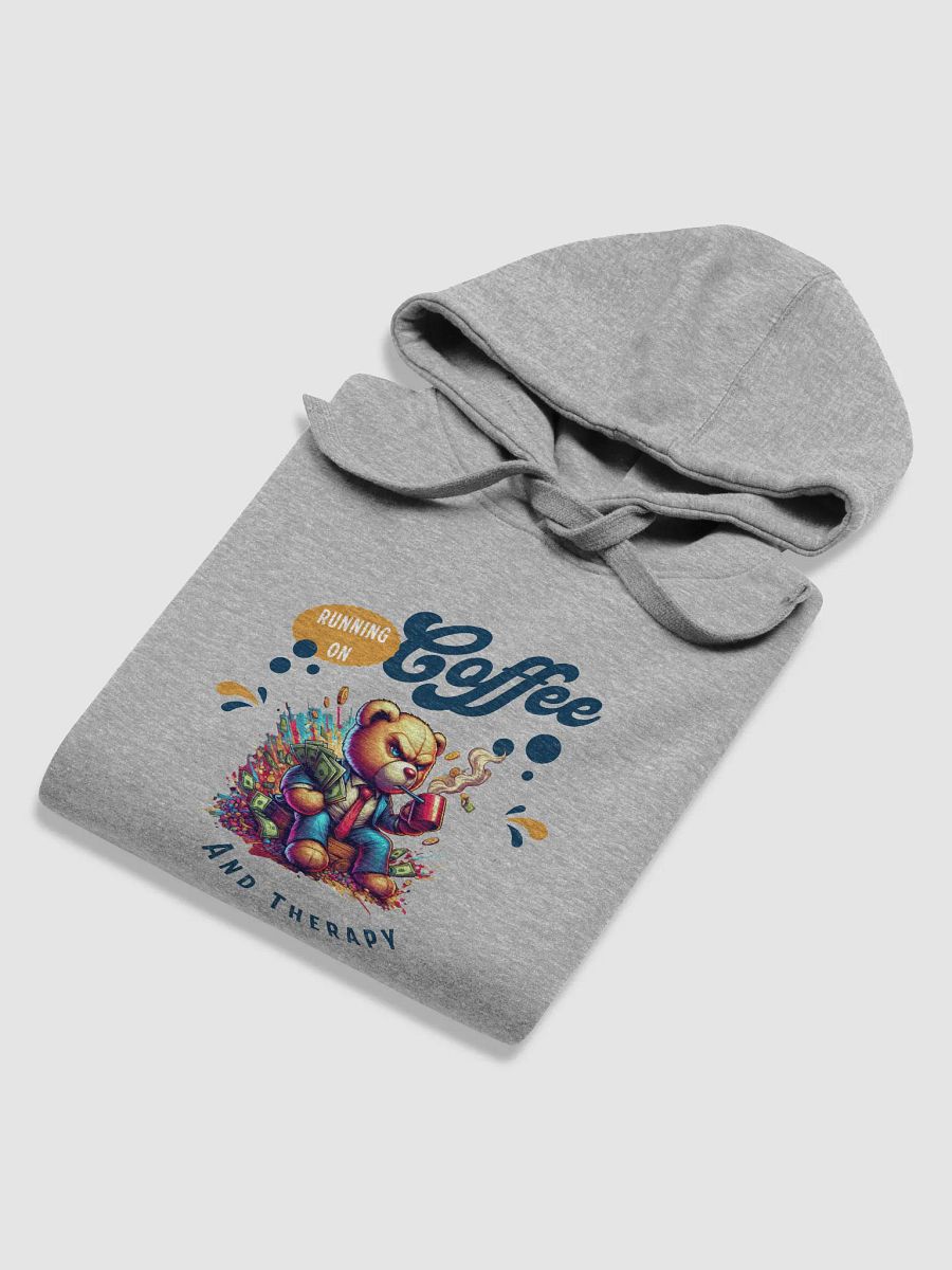 Bear Boss Coffee Therapy Hoodie product image (28)