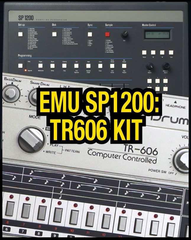 Emu SP1200: TR606 Kit product image (1)