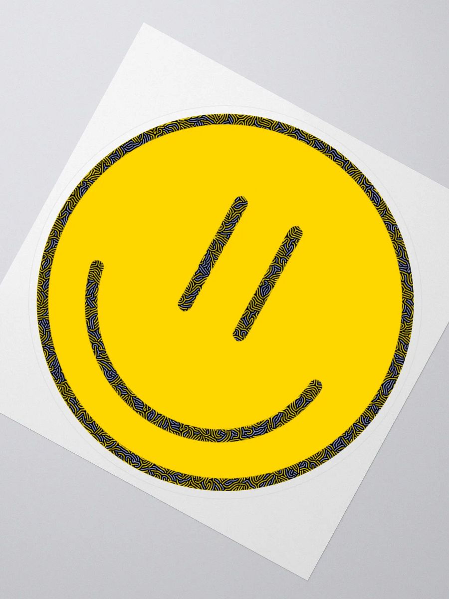 Smileyprint Face Sticker - Yellow product image (2)
