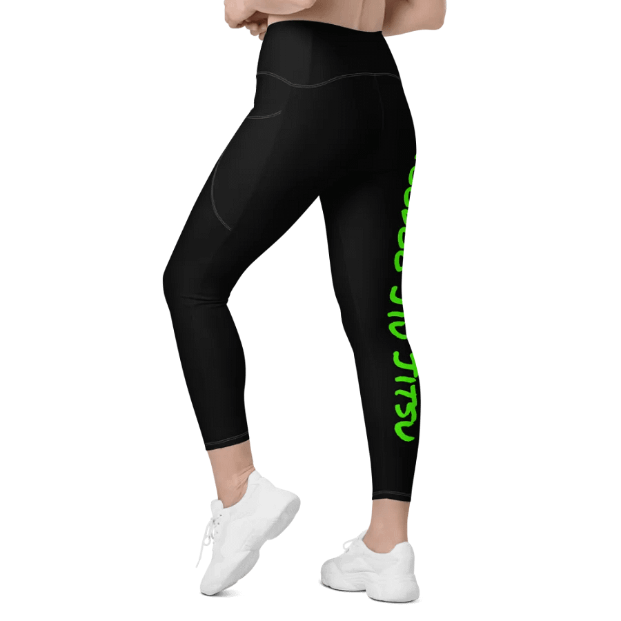 Vibrant Voodoo Jiu Jitsu Crossover Leggings product image (6)